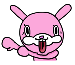 It is a turn , a rabbit . sticker #7806380