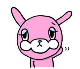 It is a turn , a rabbit . sticker #7806382