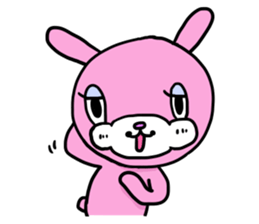 It is a turn , a rabbit . sticker #7806393