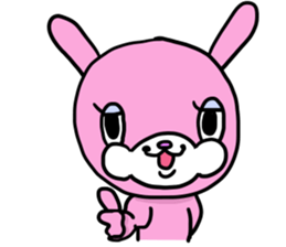 It is a turn , a rabbit . sticker #7806403