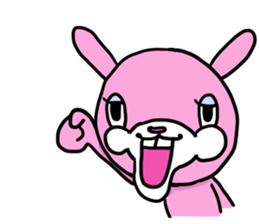 It is a turn , a rabbit . sticker #7806407