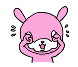 It is a turn , a rabbit . sticker #7806408