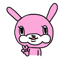 It is a turn , a rabbit . sticker #7806409