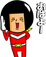 Bob hair five sticker #7806773