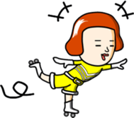 Bob hair five sticker #7806793