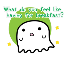 This is a pretty ghost called YOCCHI 12 sticker #7807452