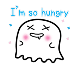 This is a pretty ghost called YOCCHI 12 sticker #7807455