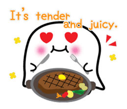 This is a pretty ghost called YOCCHI 12 sticker #7807456