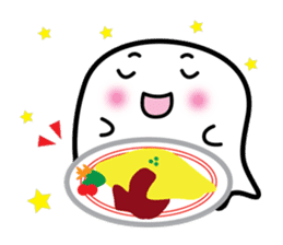 This is a pretty ghost called YOCCHI 12 sticker #7807459