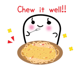 This is a pretty ghost called YOCCHI 12 sticker #7807460