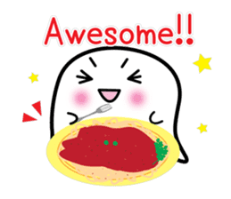 This is a pretty ghost called YOCCHI 12 sticker #7807461