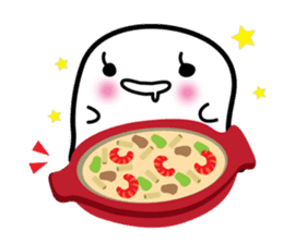 This is a pretty ghost called YOCCHI 12 sticker #7807463