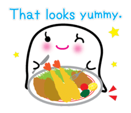 This is a pretty ghost called YOCCHI 12 sticker #7807465