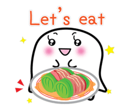 This is a pretty ghost called YOCCHI 12 sticker #7807467