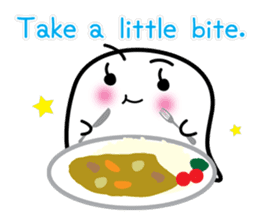 This is a pretty ghost called YOCCHI 12 sticker #7807471