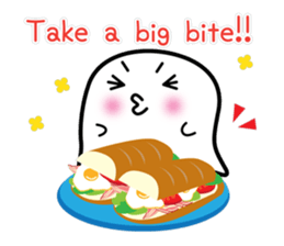 This is a pretty ghost called YOCCHI 12 sticker #7807472