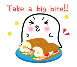 This is a pretty ghost called YOCCHI 12 sticker #7807472