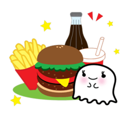 This is a pretty ghost called YOCCHI 12 sticker #7807473