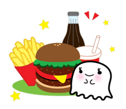 This is a pretty ghost called YOCCHI 12 sticker #7807473