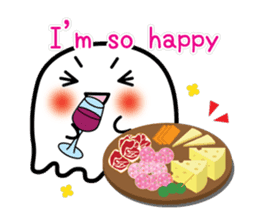 This is a pretty ghost called YOCCHI 12 sticker #7807477