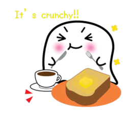 This is a pretty ghost called YOCCHI 12 sticker #7807480