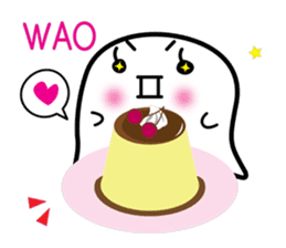 This is a pretty ghost called YOCCHI 12 sticker #7807483