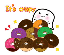 This is a pretty ghost called YOCCHI 12 sticker #7807486