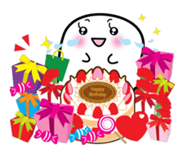 This is a pretty ghost called YOCCHI 12 sticker #7807487