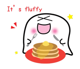 This is a pretty ghost called YOCCHI 12 sticker #7807488