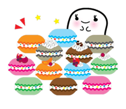 This is a pretty ghost called YOCCHI 12 sticker #7807489