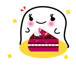 This is a pretty ghost called YOCCHI 12 sticker #7807491