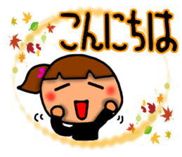 Girl sticker-2 sticker #7807812