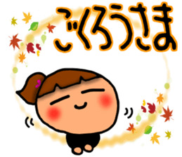 Girl sticker-2 sticker #7807816