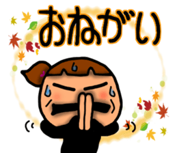 Girl sticker-2 sticker #7807818