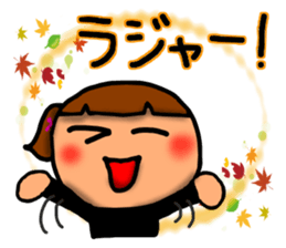 Girl sticker-2 sticker #7807828