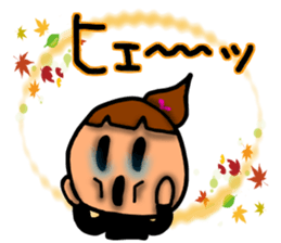 Girl sticker-2 sticker #7807834