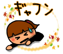 Girl sticker-2 sticker #7807836