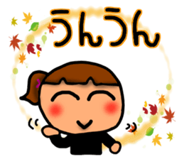 Girl sticker-2 sticker #7807843