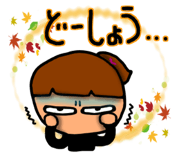 Girl sticker-2 sticker #7807845