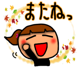 Girl sticker-2 sticker #7807850