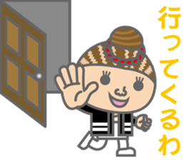 The Sensyu dialect ~Women Ver.03~ sticker #7807991