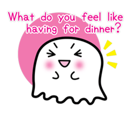 This is a pretty ghost called YOCCHI 10 sticker #7808053