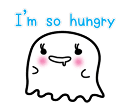 This is a pretty ghost called YOCCHI 10 sticker #7808055