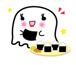 This is a pretty ghost called YOCCHI 10 sticker #7808056