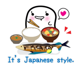 This is a pretty ghost called YOCCHI 10 sticker #7808058