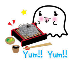 This is a pretty ghost called YOCCHI 10 sticker #7808060