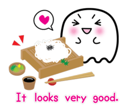 This is a pretty ghost called YOCCHI 10 sticker #7808064