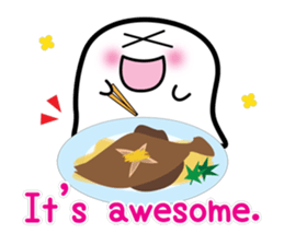 This is a pretty ghost called YOCCHI 10 sticker #7808067