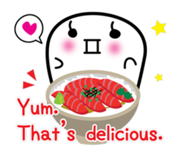 This is a pretty ghost called YOCCHI 10 sticker #7808069