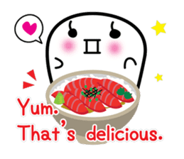 This is a pretty ghost called YOCCHI 10 sticker #7808069